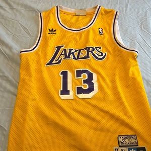 NBA Jersey Lakers #13 Wilt Chamberlain Size XL